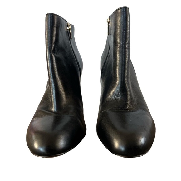 Coach Nila Bootie Black Leather Gold Hardware Size 11 - Picture 3 of 9